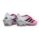 Scarpe Adidas Predator Tongue Elite FG Rosa Nero Bianco