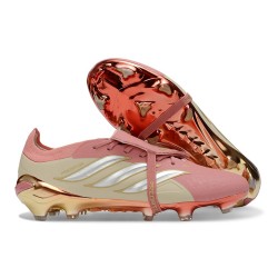 Scarpe Adidas Predator Tongue Elite FG Rosa Beige Argent
