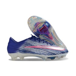 Nike Scarpe Zoom Mercurial Vapor XVII Elite FG Blu Argento Rosa