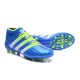 Scarpini Calcio Uomo - Adidas ACE 16.1 Primeknit FG/AG - Blu Verde Bianco