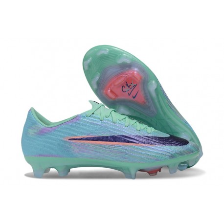 Nike Scarpe da Calcio Nuovo Zoom Mercurial Vapor XVII Elite FG Blu Orbit Nero