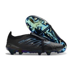 Scarpe Adidas Predator Tongue Elite FG Nero Core Equipment Verde