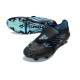 Scarpe Adidas Predator Tongue Elite FG Nero Core Equipment Verde