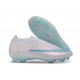 Nike Scarpe da Calcio Nuovo Zoom Mercurial Vapor XVII Elite FG Bianco Blu