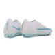 Nike Scarpe da Calcio Nuovo Zoom Mercurial Vapor XVII Elite FG Bianco Blu