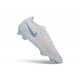 Nike Scarpe da Calcio Nuovo Zoom Mercurial Vapor XVII Elite FG Bianco Blu