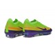 Scarpa Nike Air Zoom Mercurial Vapor 17 Elite FG Verde Viola