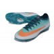 Scarpa Nike Air Zoom Mercurial Vapor 17 Elite FG Verde Arancio