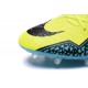 Scarpe calcio Nike HyperVenom Phinish FG - Uomo - Volt Nero Hyper Turchese