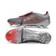 Scarpe Adidas Predator Tongue Elite FG Grigio Rosso