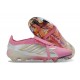 Scarpe Adidas Predator Tongue Elite FG Rosa Bianco