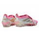 Scarpe Adidas Predator Tongue Elite FG Rosa Bianco