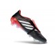 Scarpe Adidas Predator Tongue Elite FG Nero Rosso Bianco