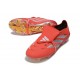 Scarpe Adidas Predator Tongue Elite FG Rosso Argento