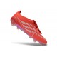 Scarpe Adidas Predator Tongue Elite FG Rosso Argento