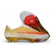 Scarpe Nike Air Zoom Mercurial Superfly XI Elite FG CR7 Or Rosso