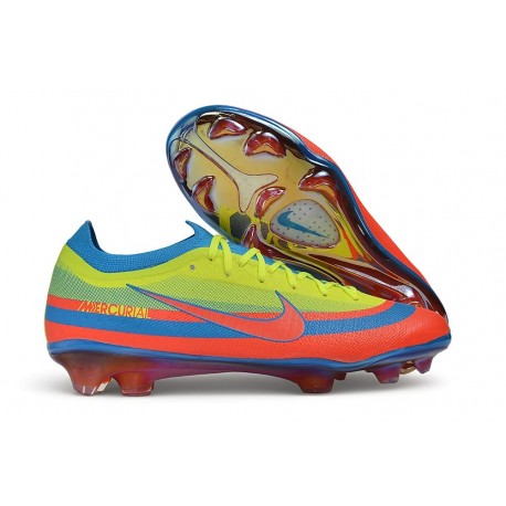Scarpa Nike Air Zoom Mercurial Vapor 17 Elite FG Rosso Giallo Blu