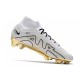 Nuovo Tacchetti da Calcio Nike Mercurial Superfly VI 360 Elite FG CR7 Nero Argento