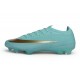 Nike Mercurial Vapor XVII Elite FG Scarpe da Calcio Verde luminescente Mtlc Oro