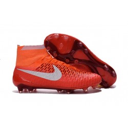 Scarpe calcio Nike Magista Obra FG - Uomo - Arancione Bianco