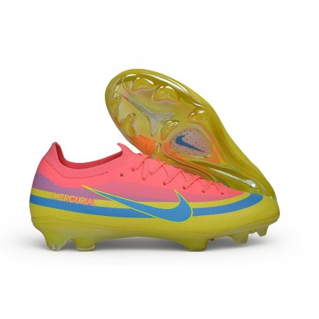 Nike Mercurial Vapor XVII Elite FG Scarpe da Calcio Rosso Giallo Blu