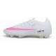 Nike Mercurial Vapor XVII Elite FG Scarpe da Calcio CR7 Bianco Rosa