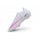 Nike Mercurial Vapor XVII Elite FG Scarpe da Calcio CR7 Bianco Rosa