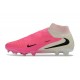Scarpa Nike Phantom 6 Elite High FG Rosa Bianco