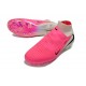 Scarpa Nike Phantom 6 Elite High FG Rosa Bianco