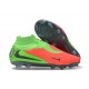 Scarpa Nike Phantom 6 Elite High FG Hot Punch Nero Verde Strike