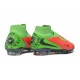Scarpa Nike Phantom 6 Elite High FG Hot Punch Nero Verde Strike