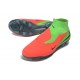 Scarpa Nike Phantom 6 Elite High FG Hot Punch Nero Verde Strike