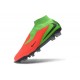 Scarpa Nike Phantom 6 Elite High FG Hot Punch Nero Verde Strike