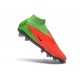 Scarpa Nike Phantom 6 Elite High FG Hot Punch Nero Verde Strike