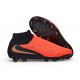 Scarpa Nike Phantom 6 Elite High FG BRT Cremisi Sfumato Nero