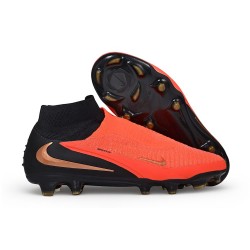 Scarpa Nike Phantom 6 Elite High FG BRT Cremisi Sfumato Nero