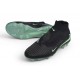 Scarpa Nike Phantom 6 Elite High FG Nero Verde trasparente