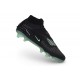 Scarpa Nike Phantom 6 Elite High FG Nero Verde trasparente