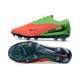 Scarpe da Calcio Nike Phantom 6 Elite Low FG Rosso Verde