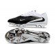 Scarpe da Calcio Nike Phantom 6 Elite Low FG Nero Bianco