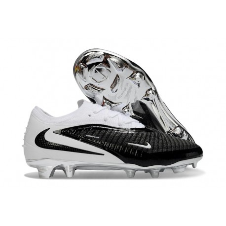 Scarpe da Calcio Nike Phantom 6 Elite Low FG Nero Bianco
