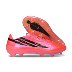 Scarpe adidas F50 Hyperfast EVO FG Solar Turbo Nero Core Oro Metallicoo