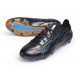 Scarpe adidas F50 Hyperfast EVO FG Nero Core Blu Lucid Ray