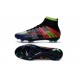 Scarpa da calcio per terreni duri Nike Mercurial Superfly - Nero Verde Blu Rosso What the Mercurial
