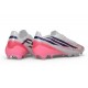 Scarpe adidas F50 Hyperfast EVO FG Bianco Nero Rosa