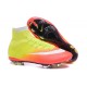 Nuove Scarpe calcio Nike Mercurial Superfly FG - Giallo Arancione Bianco Nero