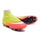 Nuove Scarpe calcio Nike Mercurial Superfly FG - Giallo Arancione Bianco Nero
