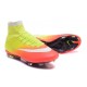 Nuove Scarpe calcio Nike Mercurial Superfly FG - Giallo Arancione Bianco Nero