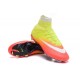 Nuove Scarpe calcio Nike Mercurial Superfly FG - Giallo Arancione Bianco Nero