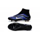 Scarpa da calcio per terreni duri Nike Mercurial Superfly Heritage - Blu Nero Argenteo Bianco